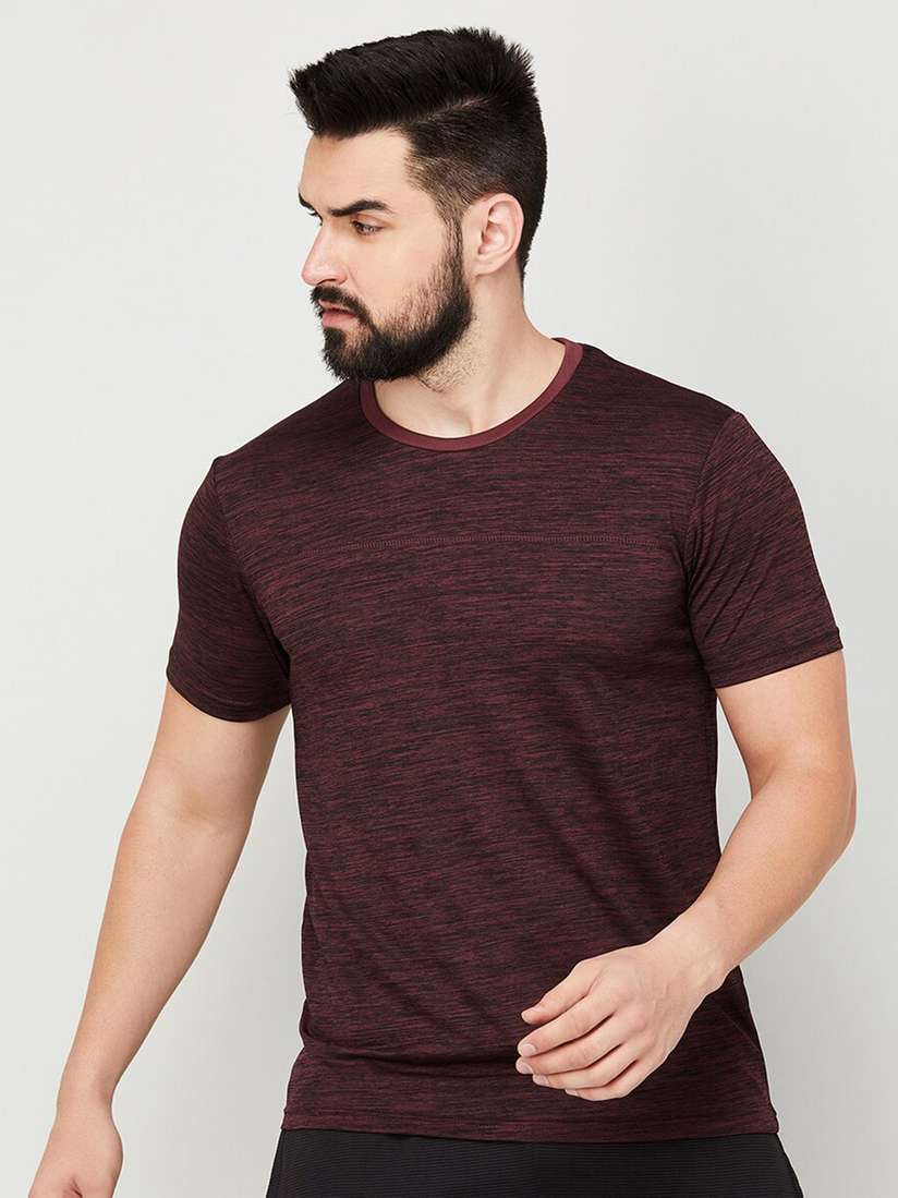 Buy Fame Forever by Lifestyle Round Neck Cotton Sports T-shirt