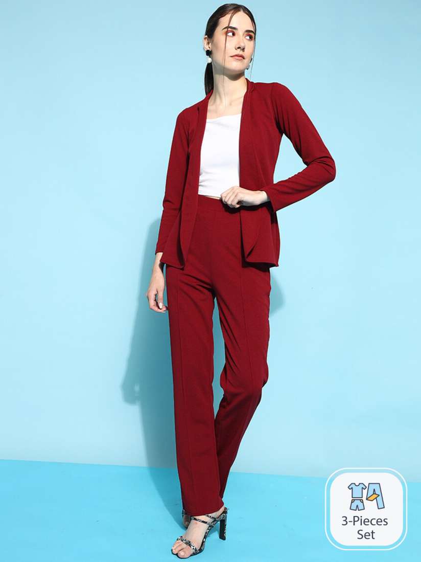 Ladies blazer on myntra clearance