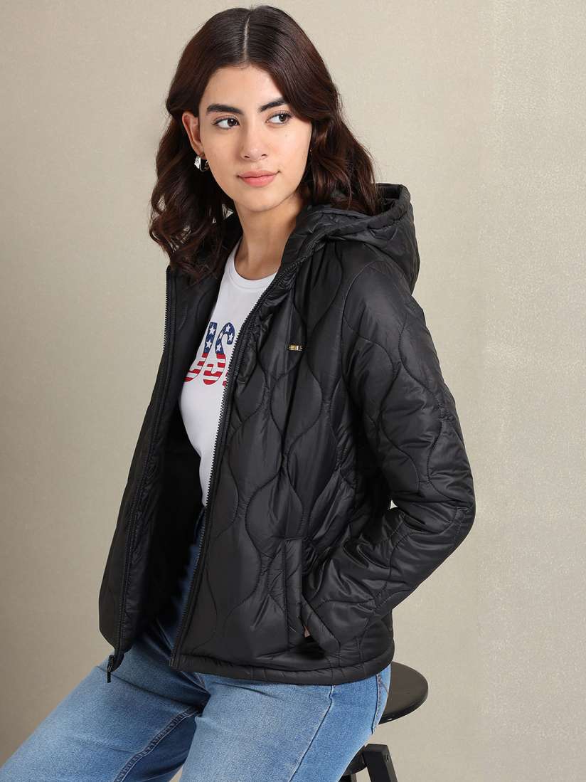 Us polo jacket myntra on sale