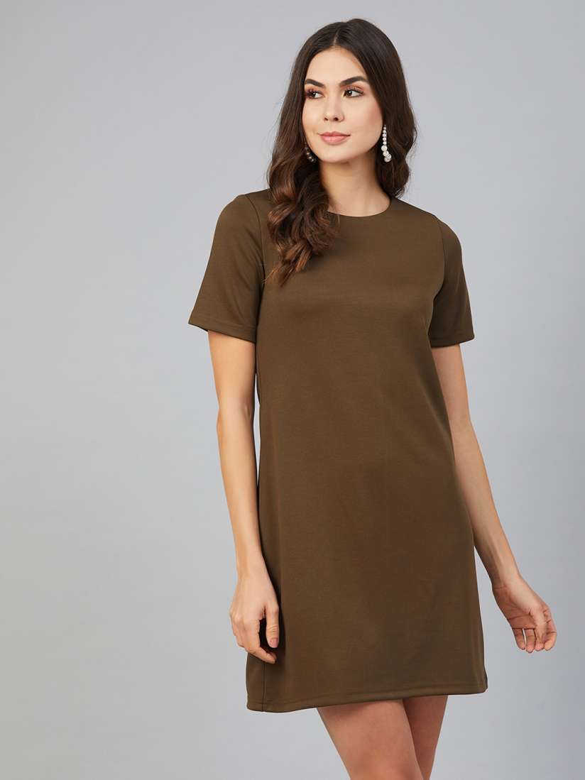 Buy Chemistry Round Neck A Line Casual Dress Dresses for Women 24761142 Myntra