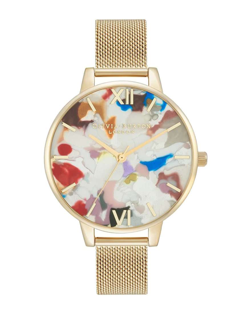 Olivia burton watches metal strap top