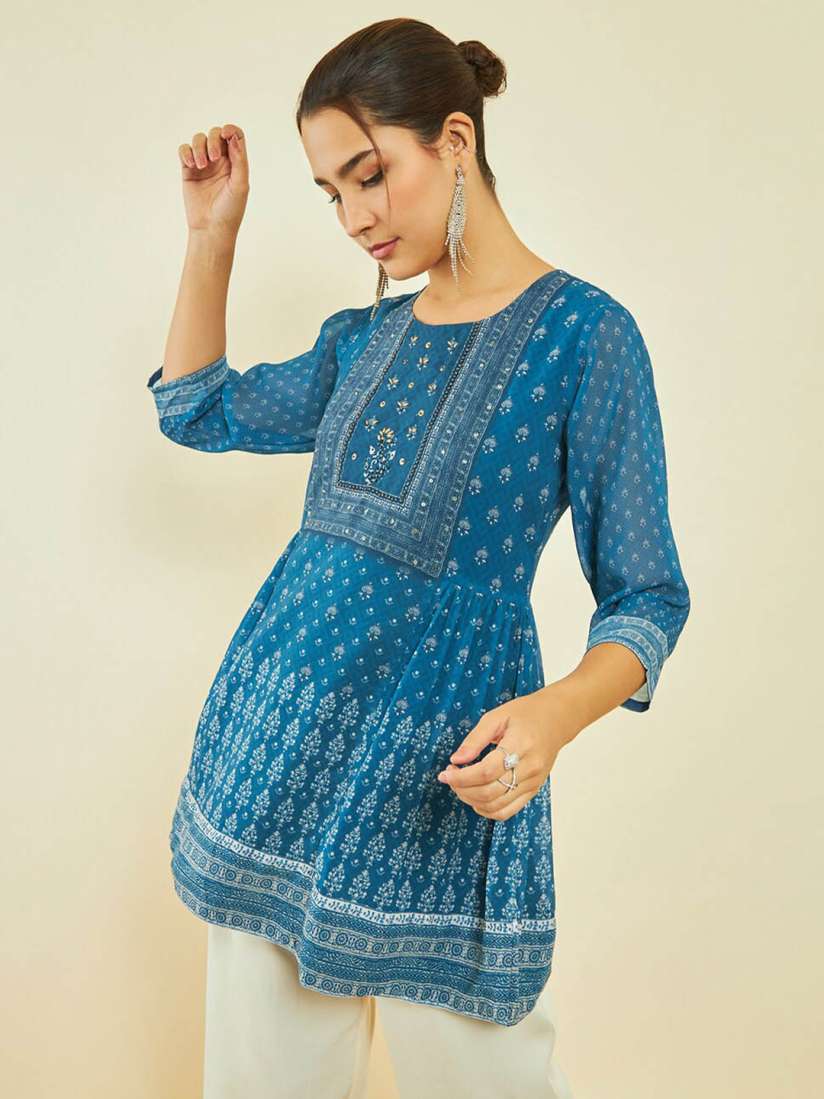 Myntra soch kurtis on sale