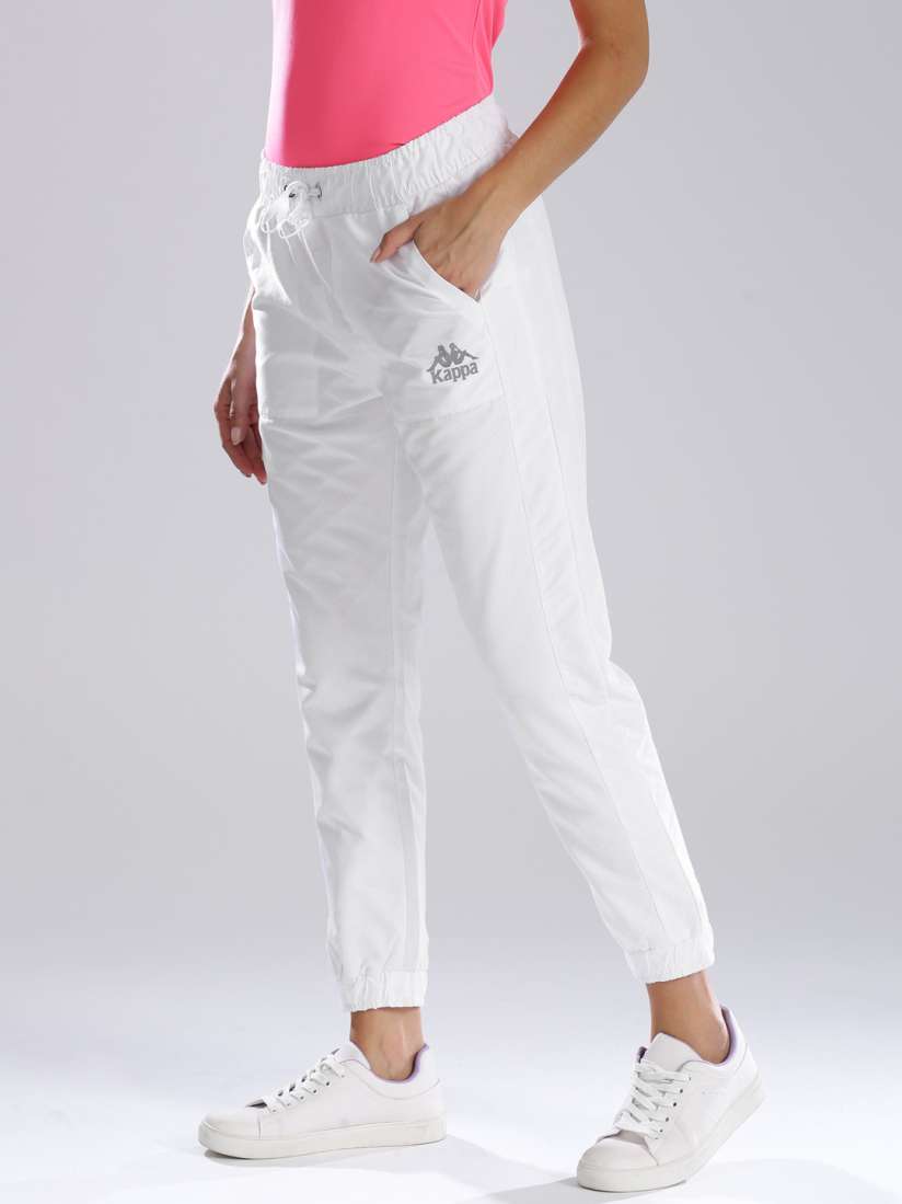 White kappa sweatpants sale