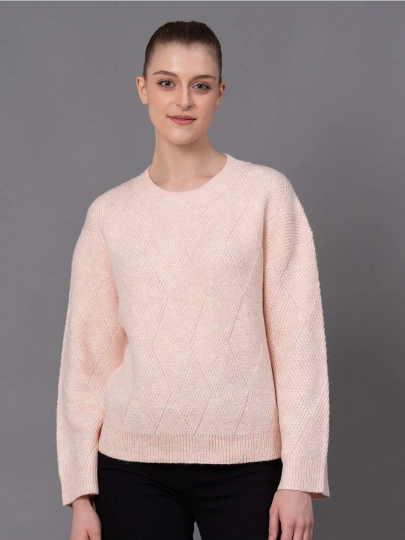 Buy Red Tape Women Acrylic Self Design Sweater Sweaters for Women 24776290 Myntra