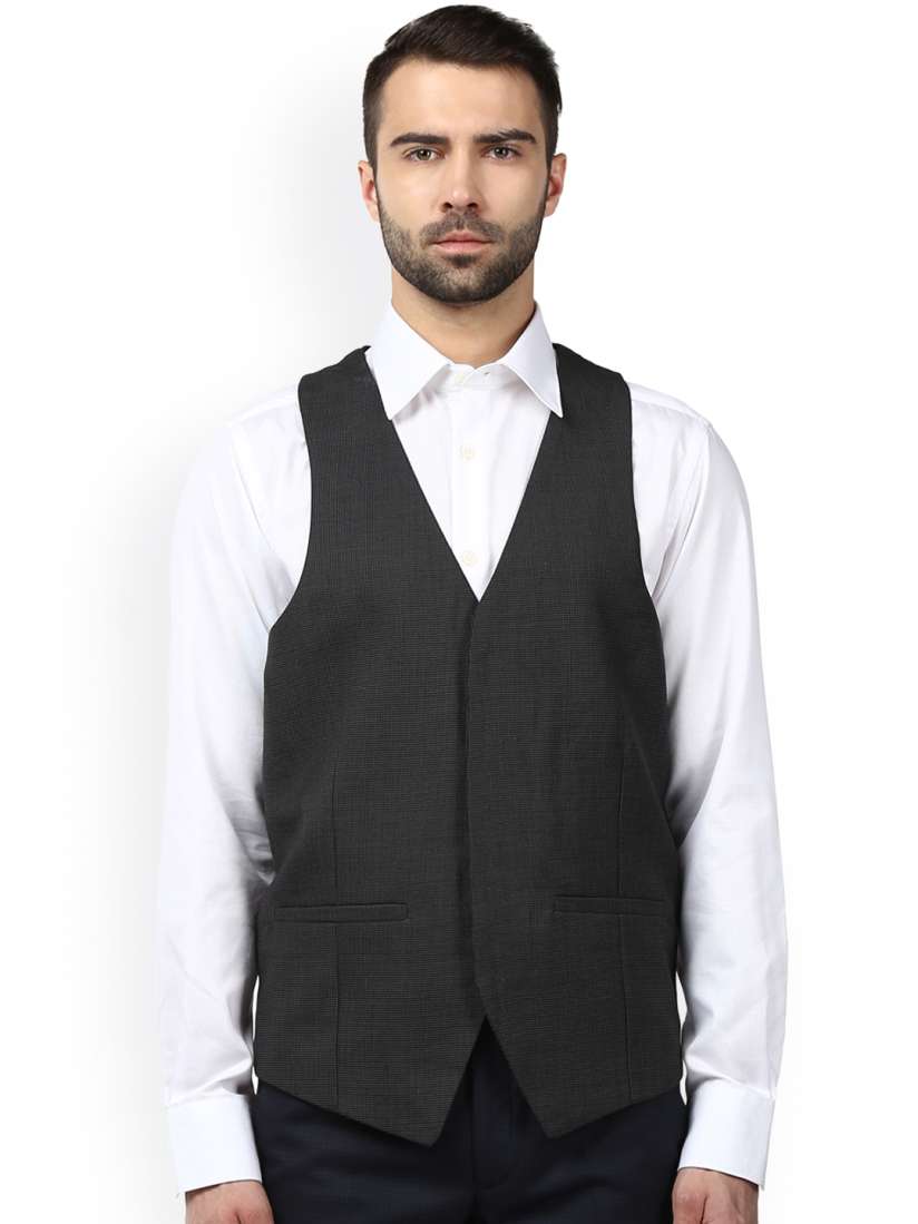 Waistcoat for mens raymond online