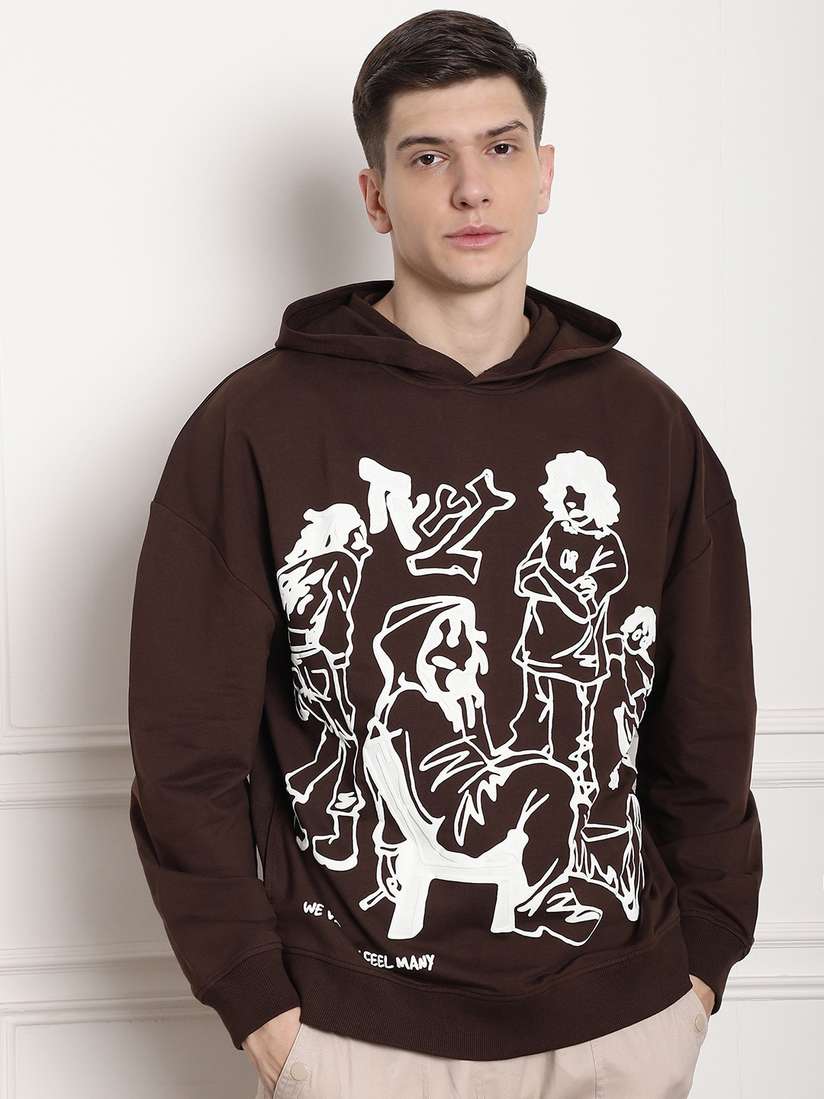 Cotton Sweatshirt Oversized Sweatshirt Graphic Bewakoof Naruto