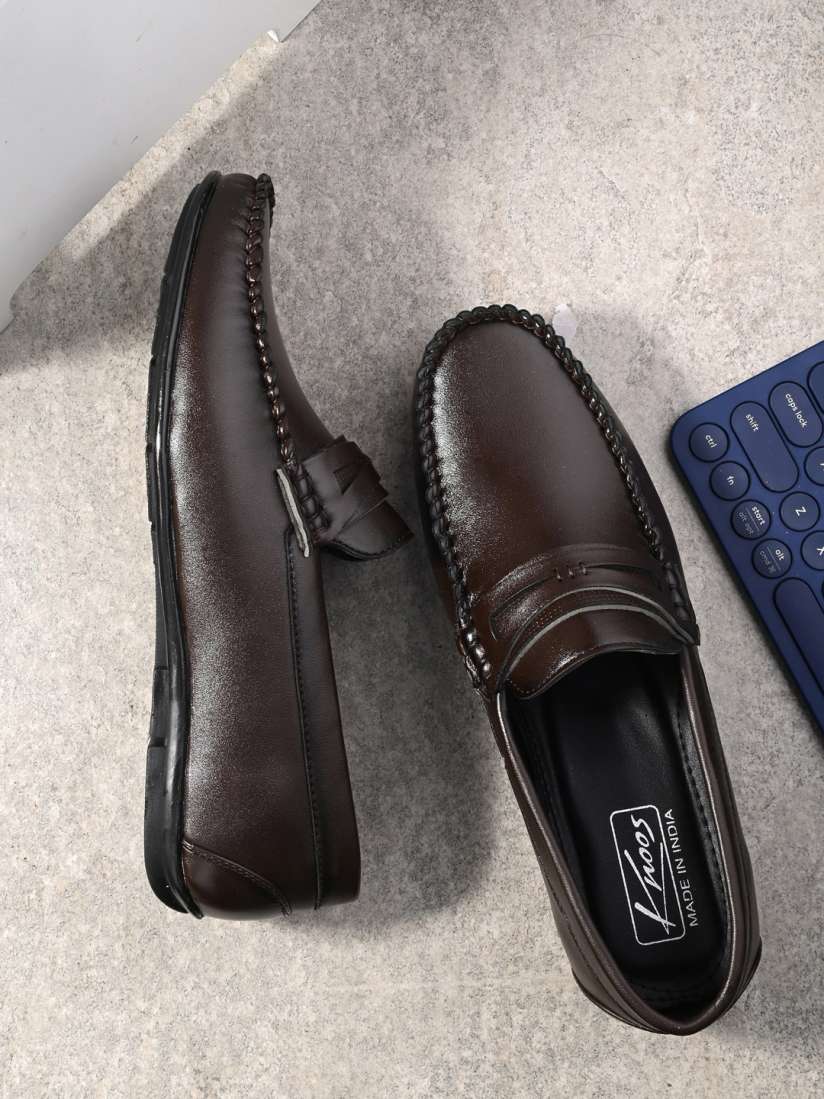 Knoos men's comfort casual loafers clearance