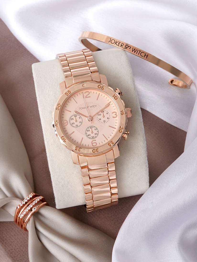 Buy JOKER WITCH Women Stainless Steel Watch Gift Set Watch Gift Set for Women 24798978 Myntra