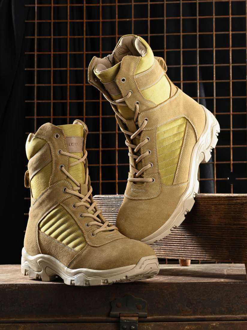 Boots for men myntra discount