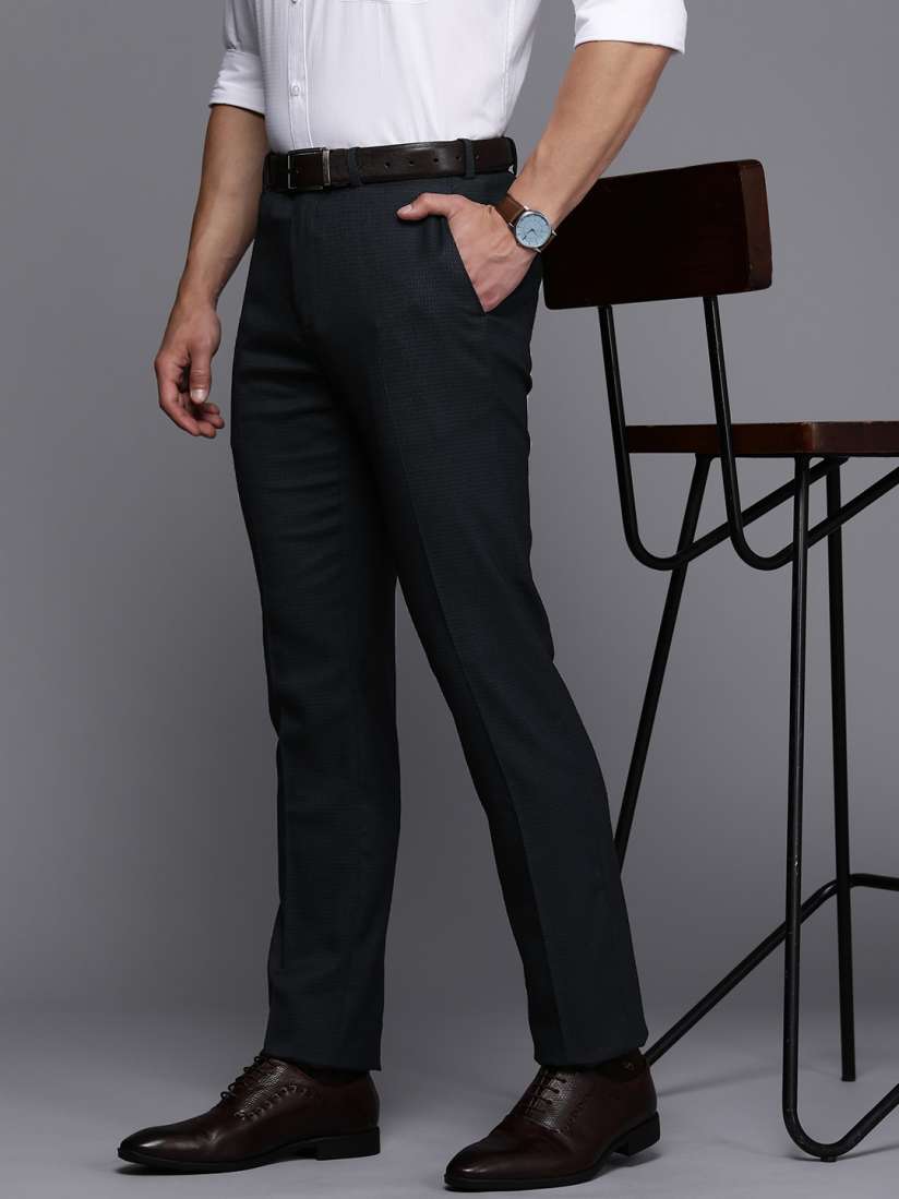 Buy Raymond Men Slim Fit Formal Trousers Trousers for Men 24801384 Myntra