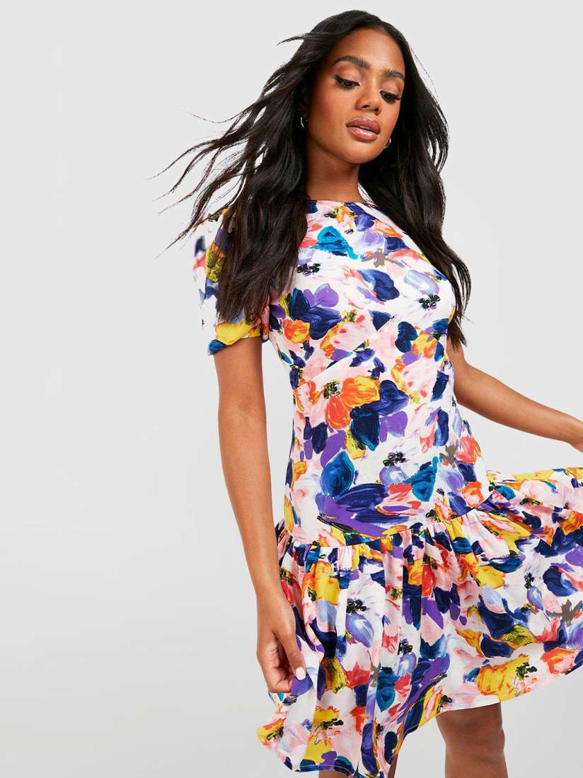 Short dress in myntra clearance