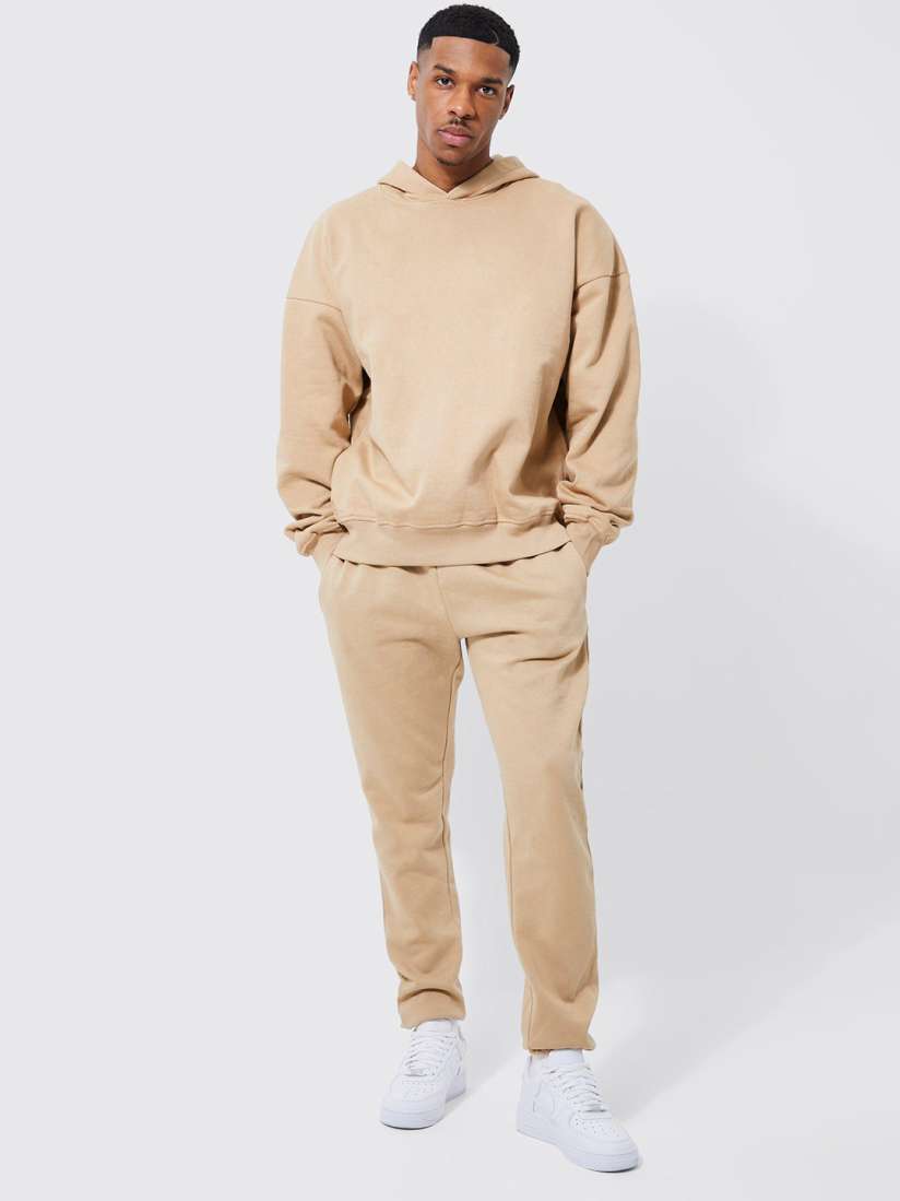 Mens oversized tracksuit hot sale