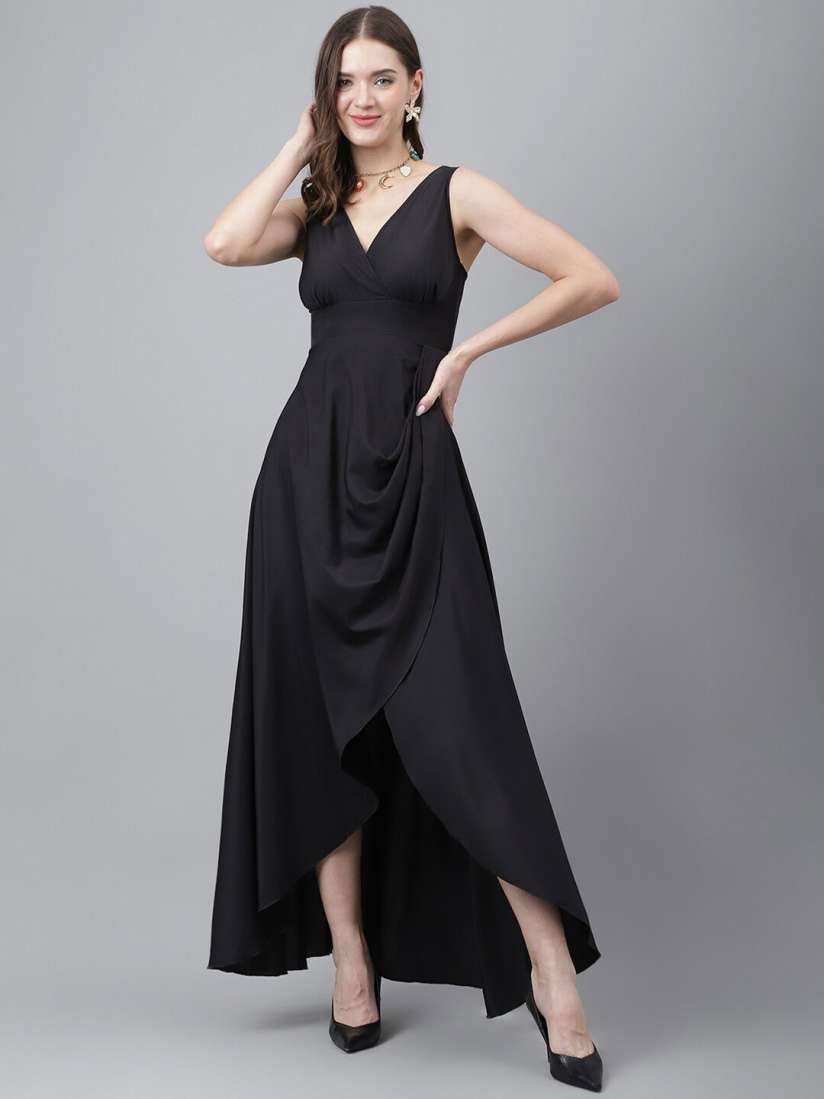 Cotton maxi dresses online myntra clearance