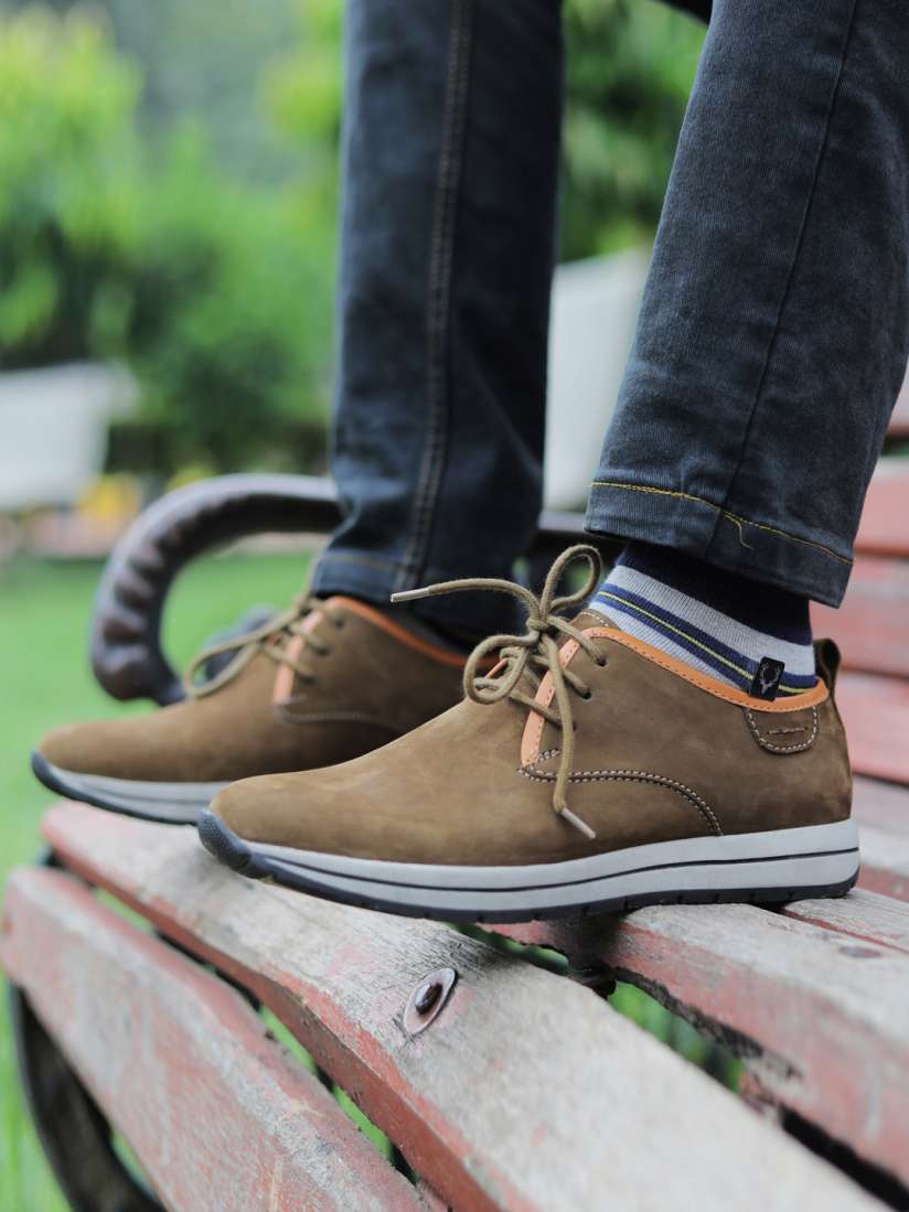 Mens leather sole casual shoes store