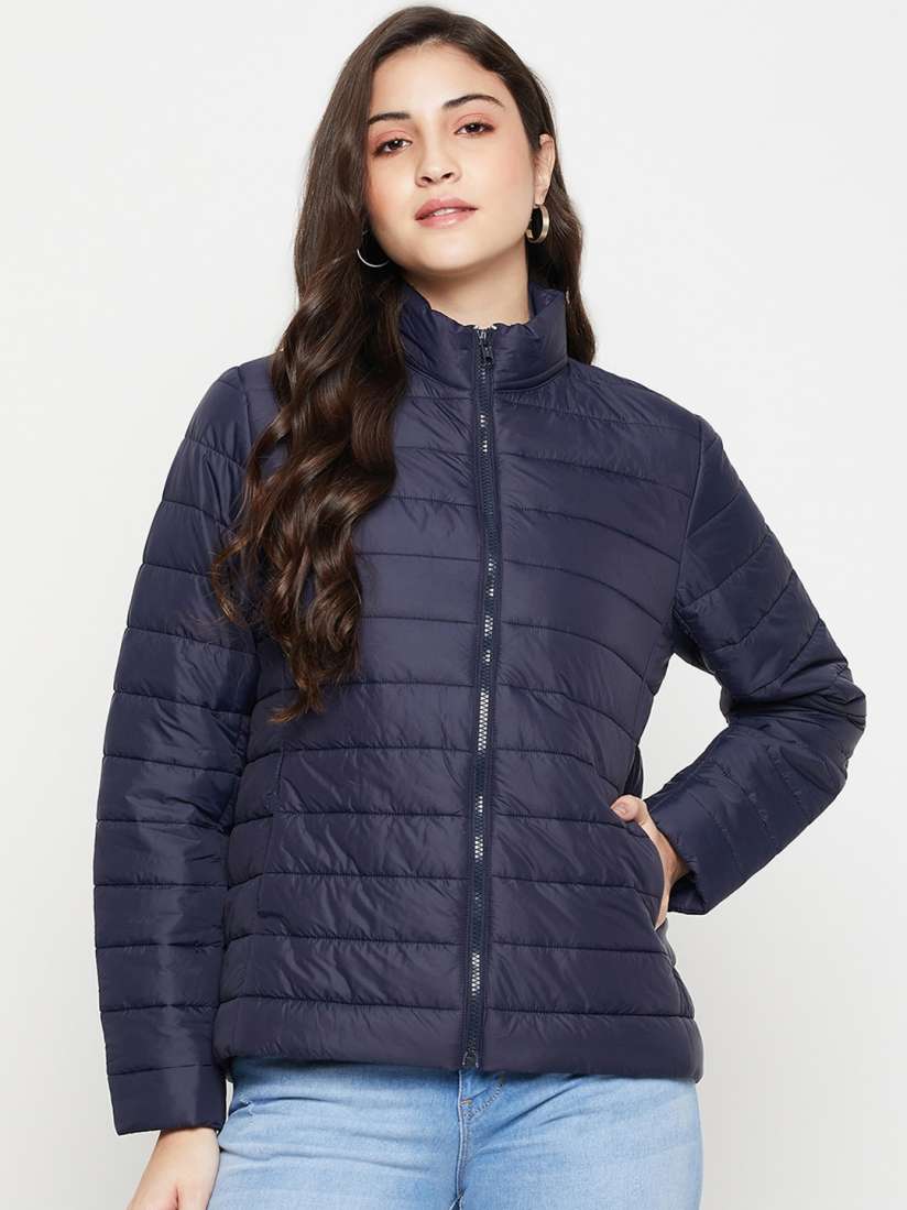 Buy Cantabil Mock Neck Lightweight Puffer Jacket Jackets for Women 24813442 Myntra