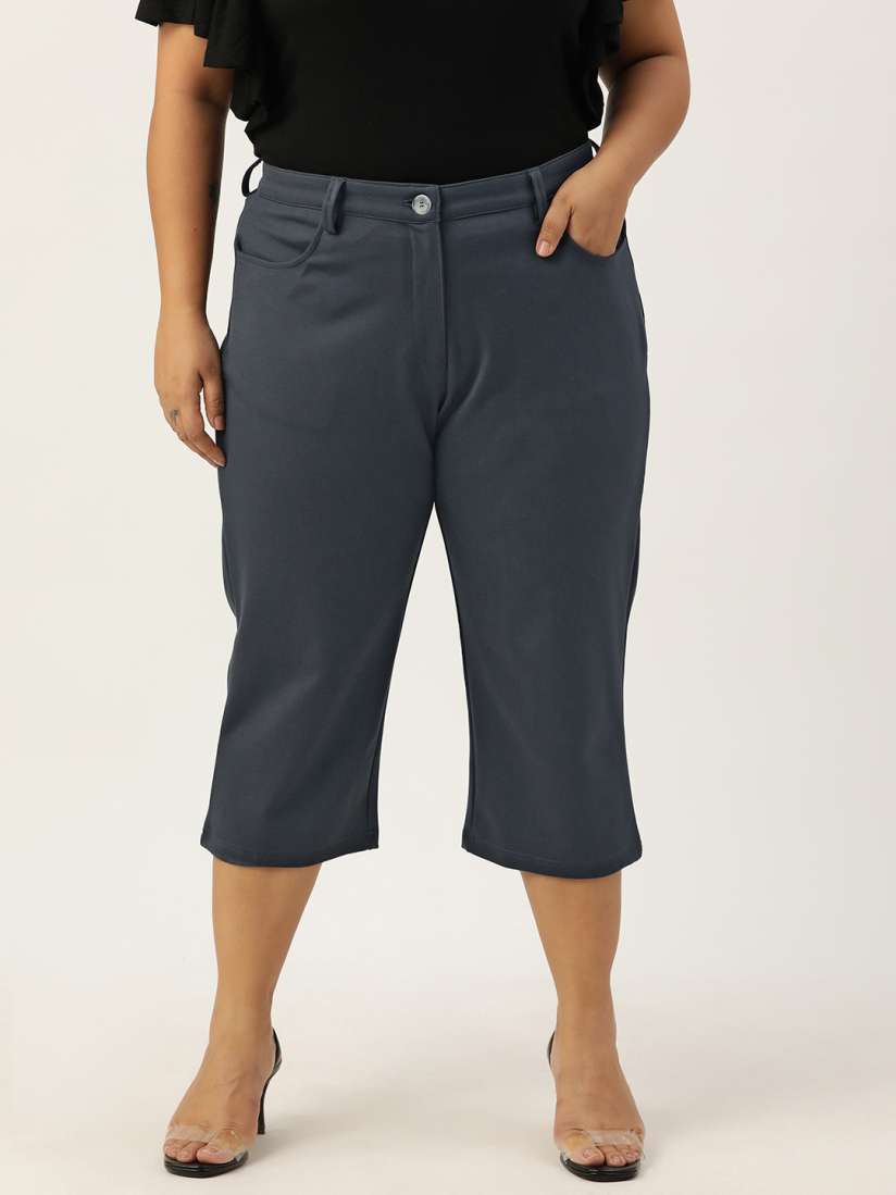 Buy theRebelinme Plus Size Capris Capris for Women 24814598 Myntra