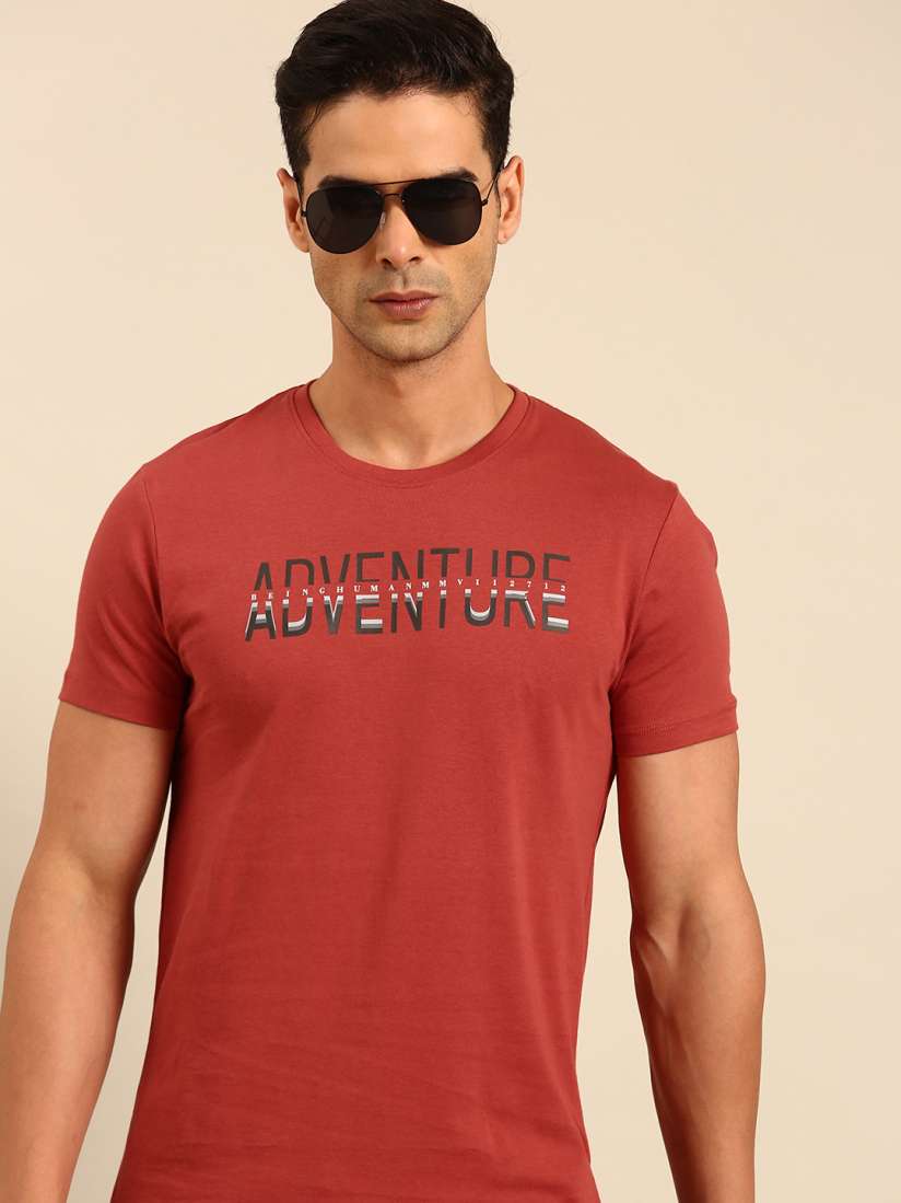 Being human t shirt myntra top