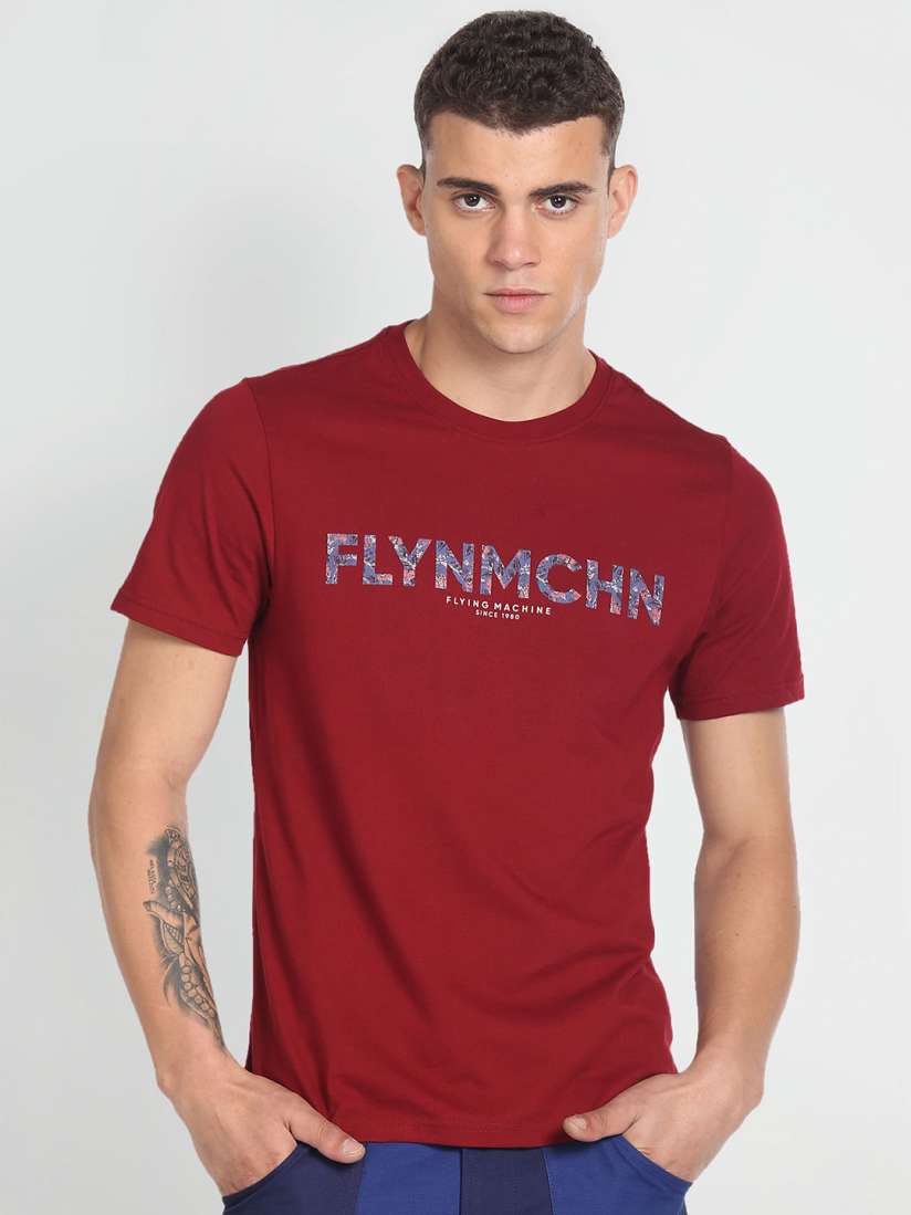 Flying machine t shirts myntra on sale