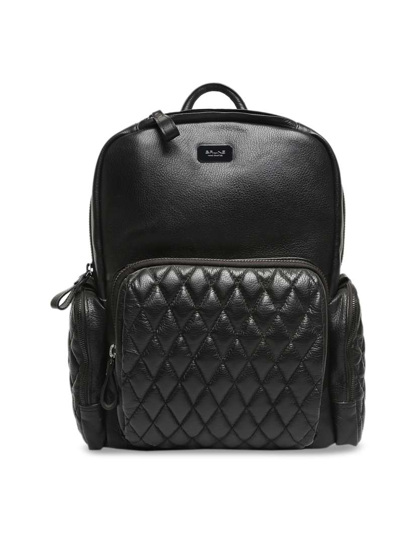 Brune leather backpack 2025