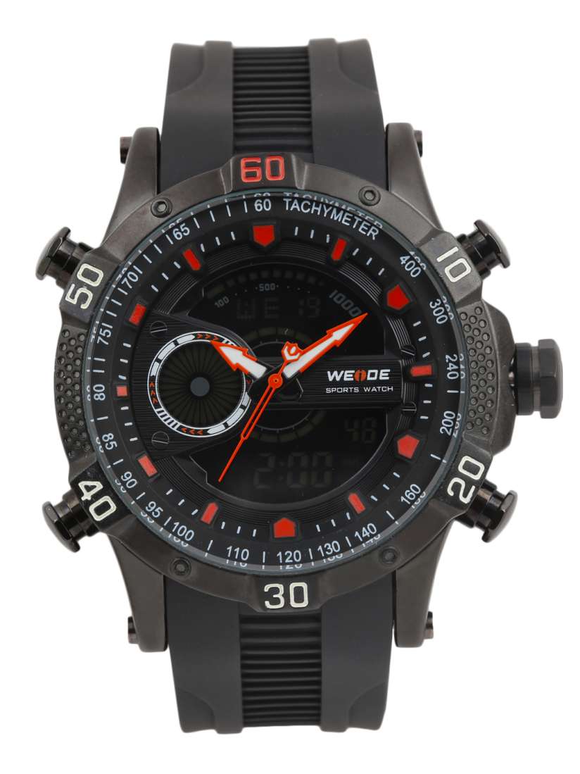 Buy WEIDE Men Black Analogue and Digital Watch Watches for Men 2483538 Myntra