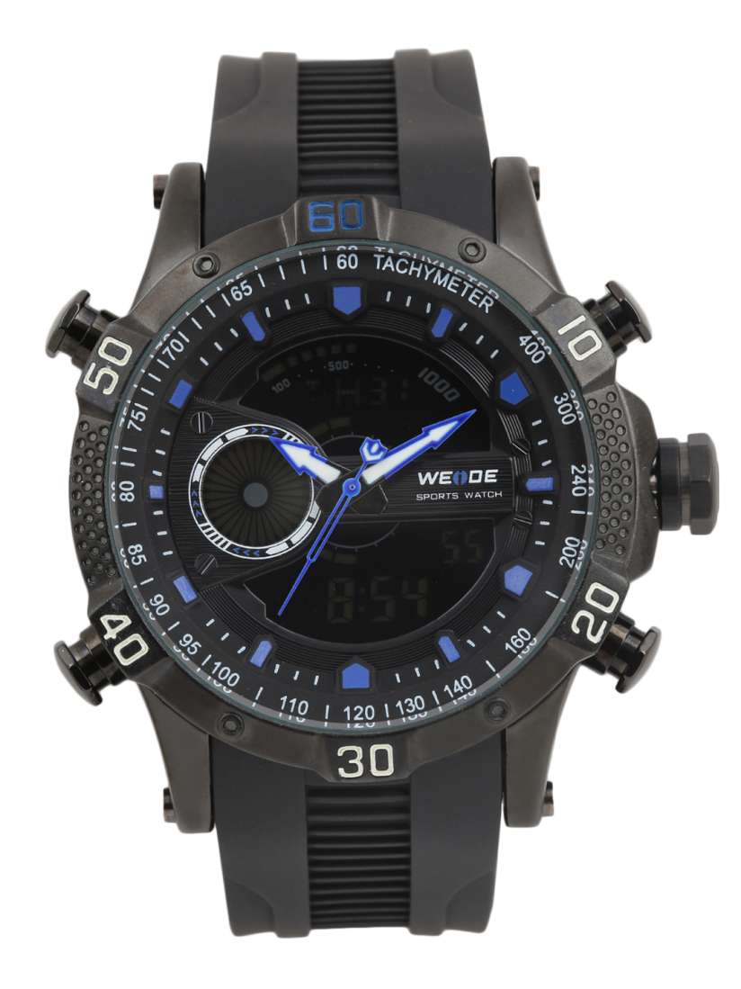 Buy WEIDE Men Black Analogue and Digital Watch Watches for Men 2483540 Myntra