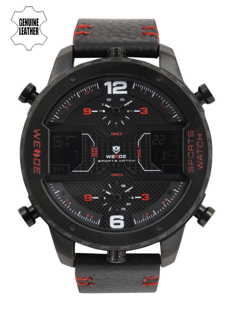 Buy WEIDE Men Black Analogue and Digital Watch WH6401B 2C Watches for Men 2483631 Myntra