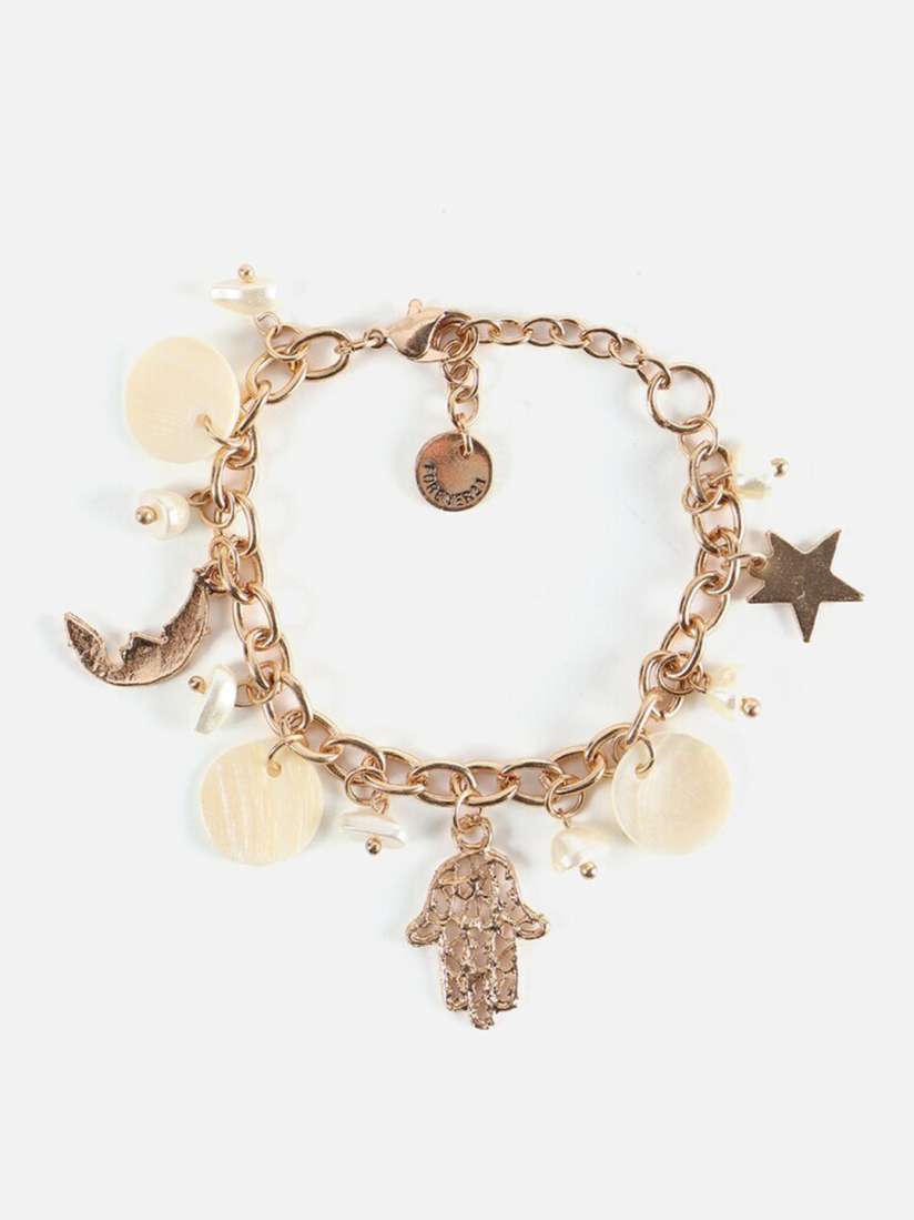 Forever 21 charm bracelets hotsell