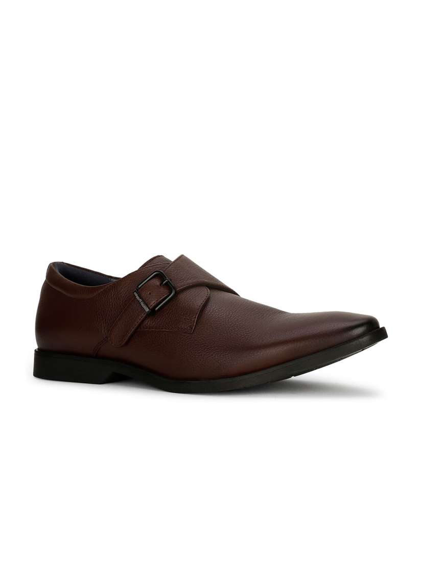 Buy Hush Puppies Men Textured Formal Monk Shoes Formal Shoes for Men 24837894 Myntra