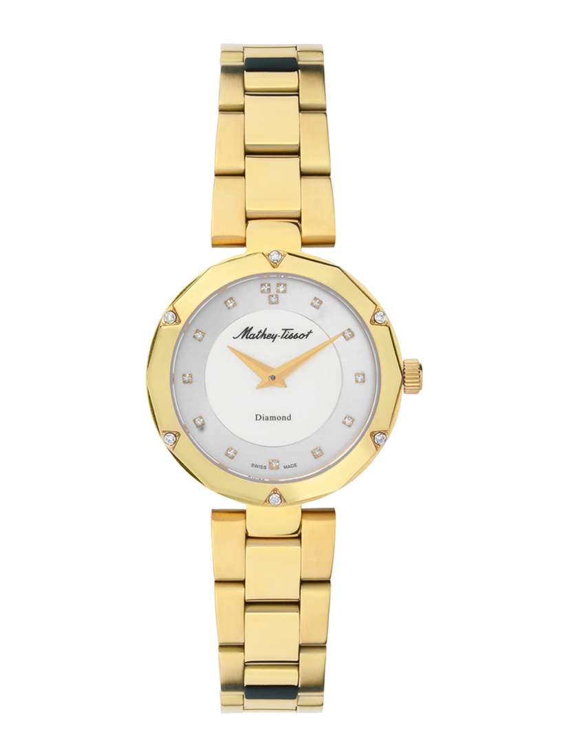 Buy Mathey Tissot Women Swiss Made Diamond Analog Watch D1087PQYI Watches for Women 24841960 Myntra