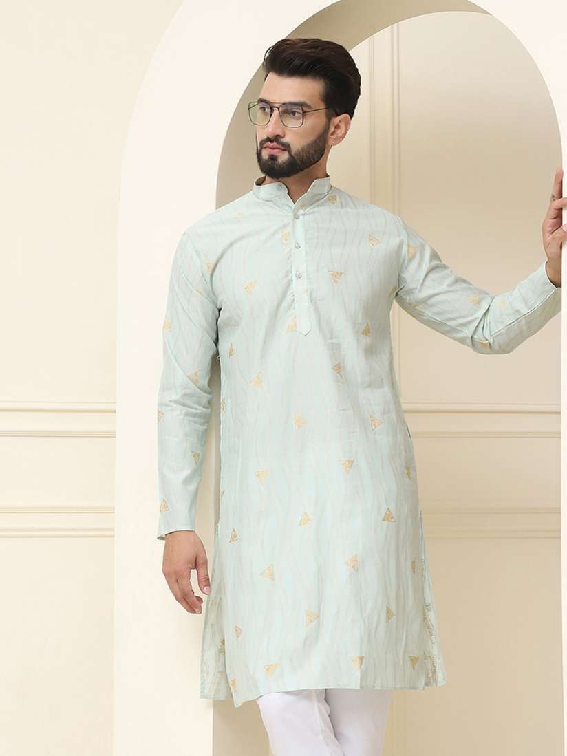 Buy SOJANYA Embroidered Thread Work Kurta Kurtas for Men 24846320 Myntra