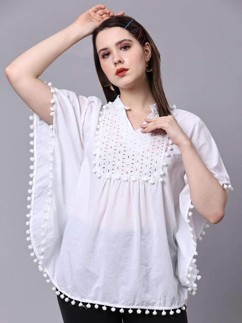 Kaftan tops myntra discount