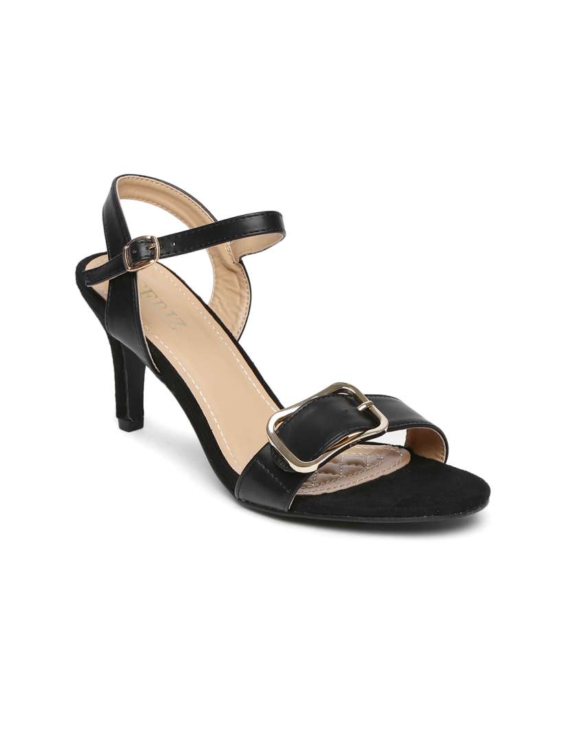 Buy CERIZ Women Black Solid Heels Heels for Women 2485179 Myntra
