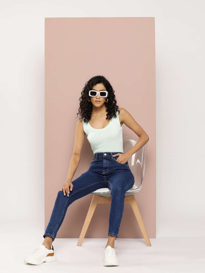 Myntra ladies jeans top clearance