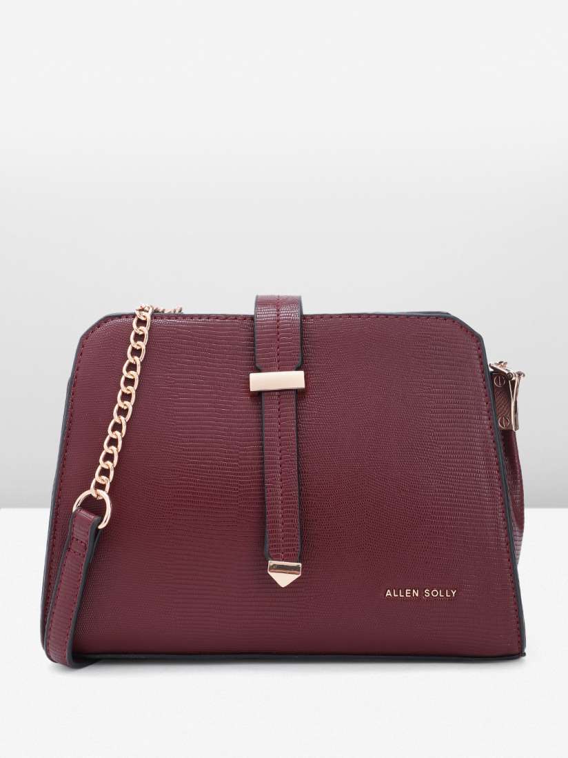 Buy Allen Solly Structured Sling Bag Handbags for Women 24856202 Myntra