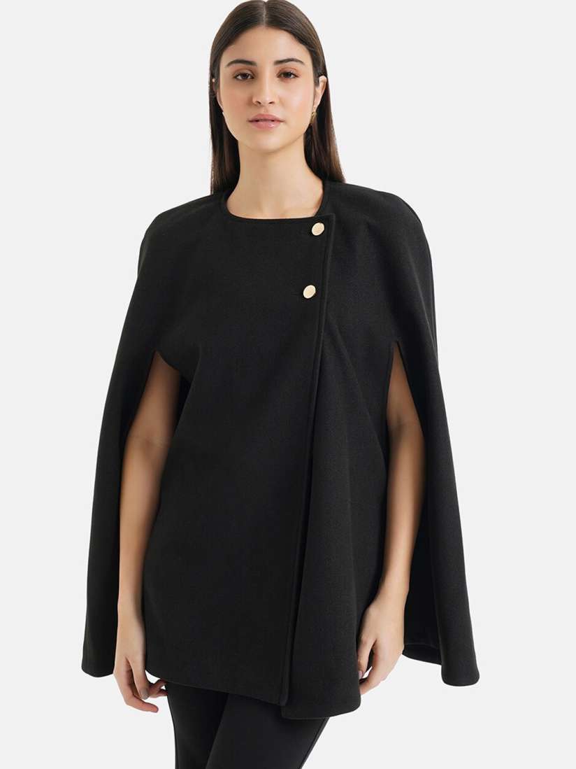 Longline cape jacket store