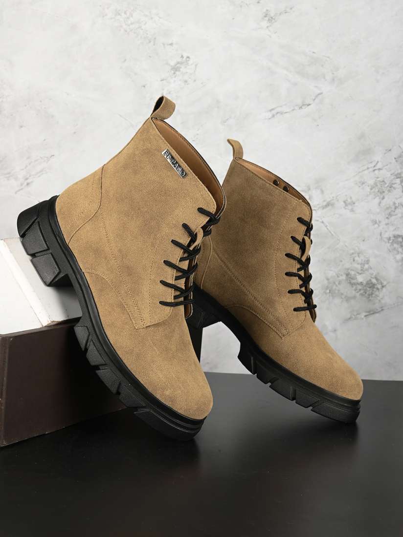 Heeled desert boots discount