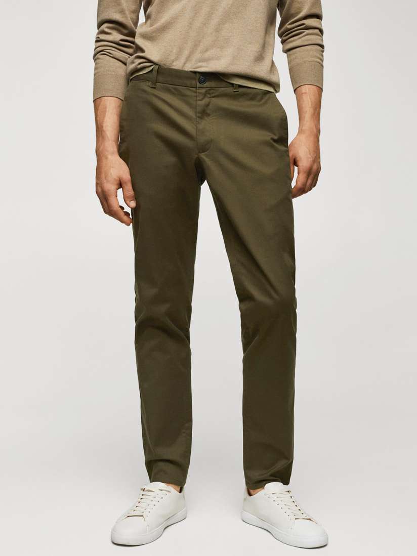 Buy MANGO MAN Slim Fit Trousers Trousers for Men 24863112 Myntra
