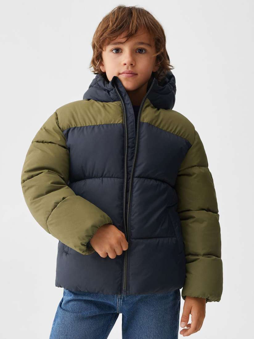 Buy Mango Kids Boys Colourblocked Puffer Jacket Jackets for Boys 24864468 Myntra