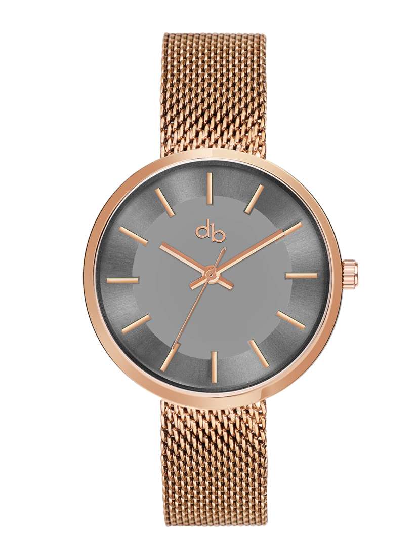 Buy DressBerry Women Rose Gold Toned Bracelet Style Straps Analogue Watch DB 004 Watches for Women 24865408 Myntra