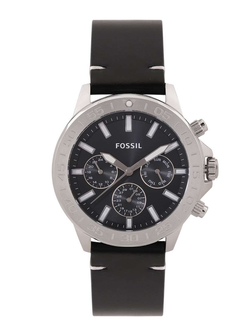 Buy Fossil Men Black Bannon Analogue Watch BQ2708 Watches for Men 24866406 Myntra