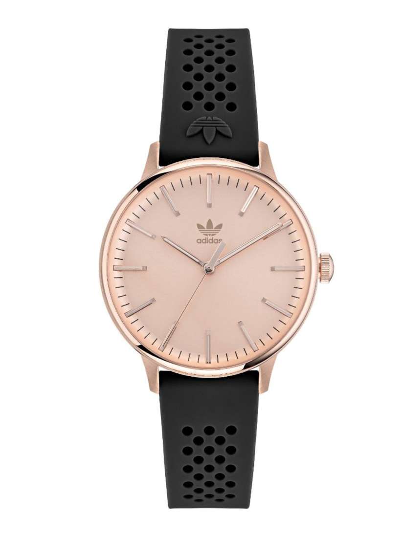 Buy ADIDAS Originals Women Rose Gold Toned Dial Black Straps Analogue Watch AOSY22070 Watches for Women 24867974 Myntra
