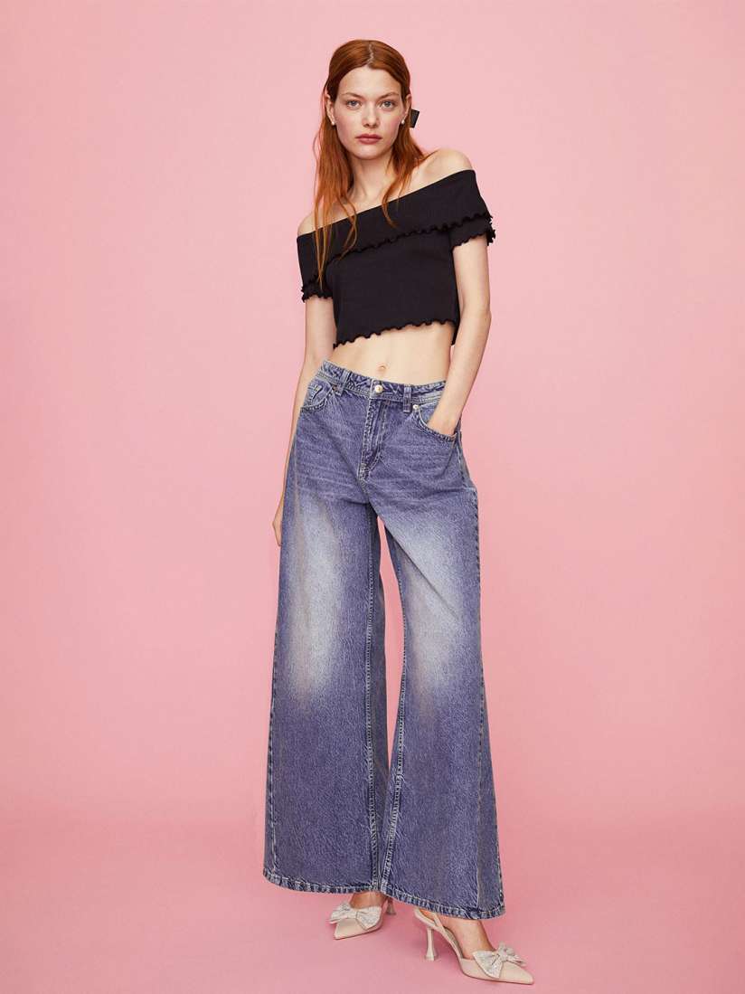 Bardot top h&m hotsell