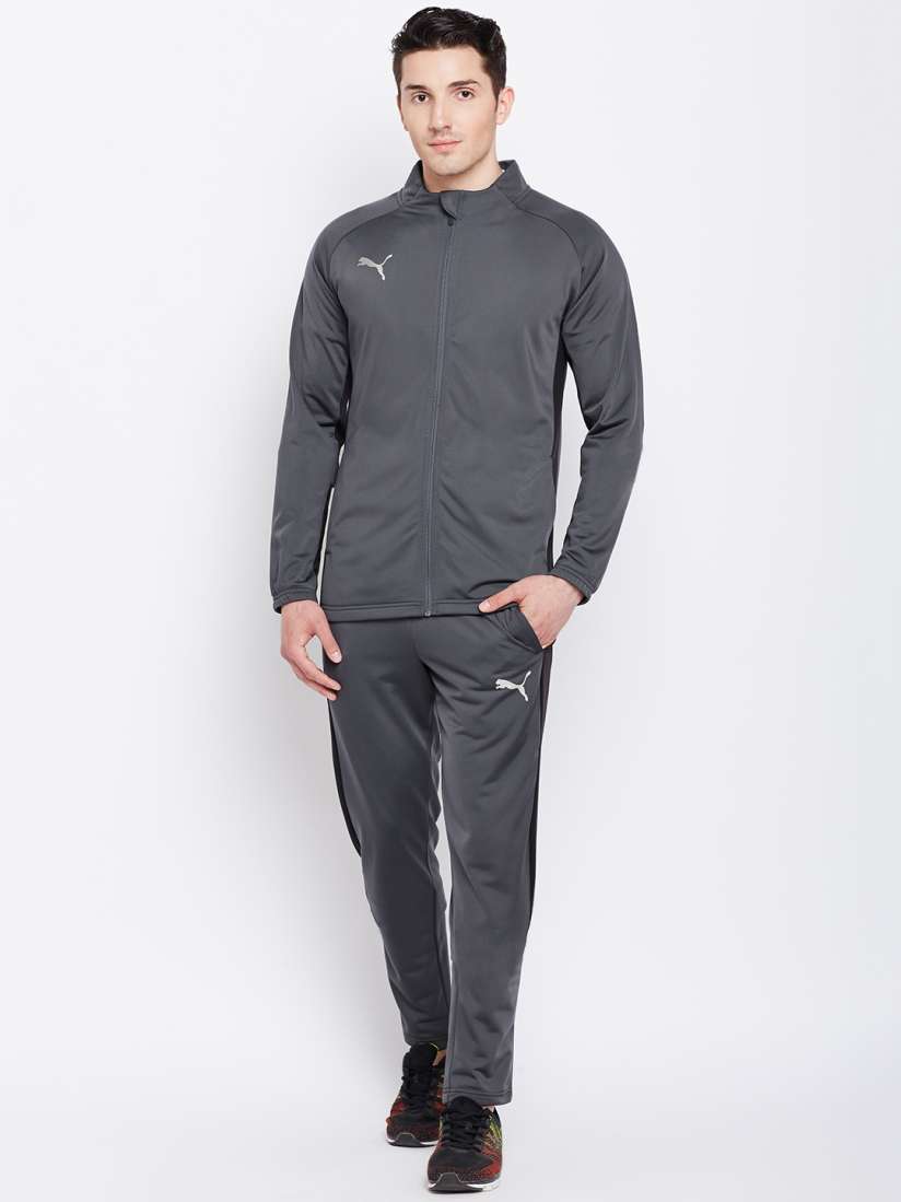 Buy Puma Men Grey Solid ftblNXT Woven Track Suit Tracksuits for Men 8176679 Myntra