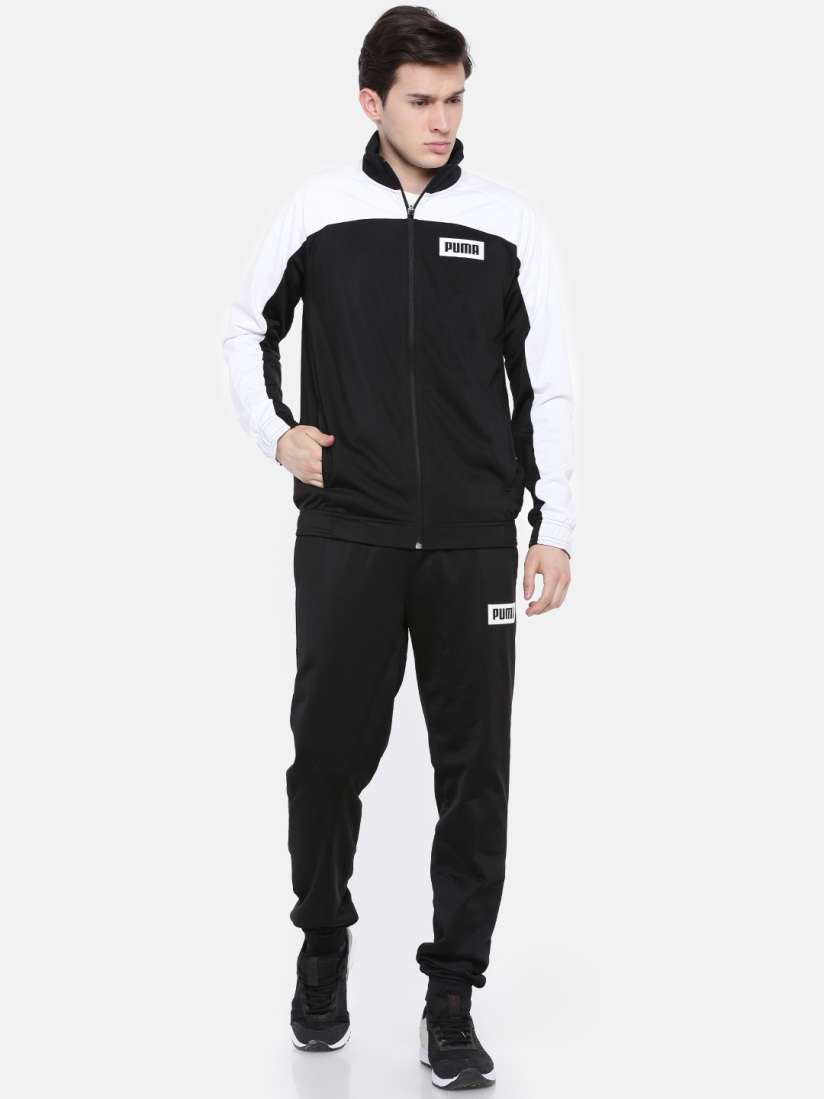 Buy Puma Men Black Graphic Rebel Tricot Tracksuit Tracksuits for Men 2487091 Myntra