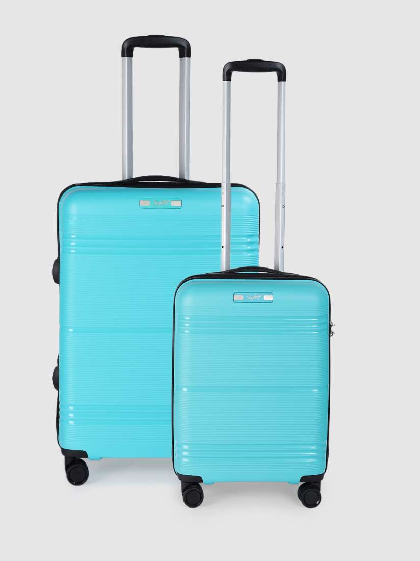 Buy Skybags Set of 2 Textured Paratrip Trolley Suitcases Medium Cabin Trolley Bag for Unisex 24871416 Myntra