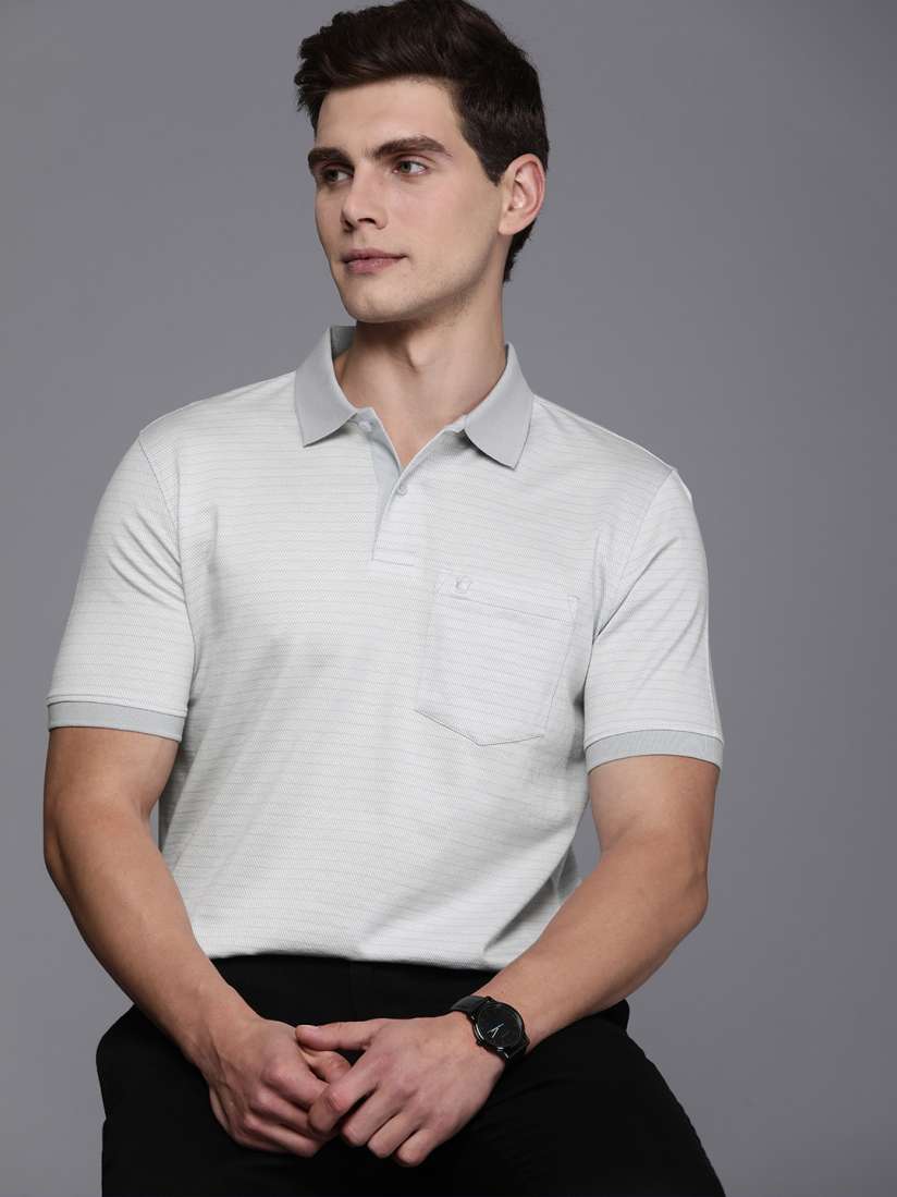 Louis philippe t shirts with pocket online