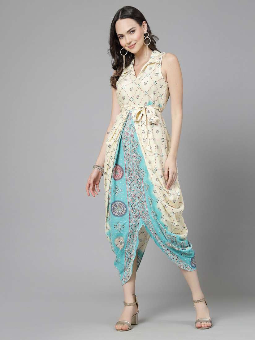 Dhoti dress myntra store