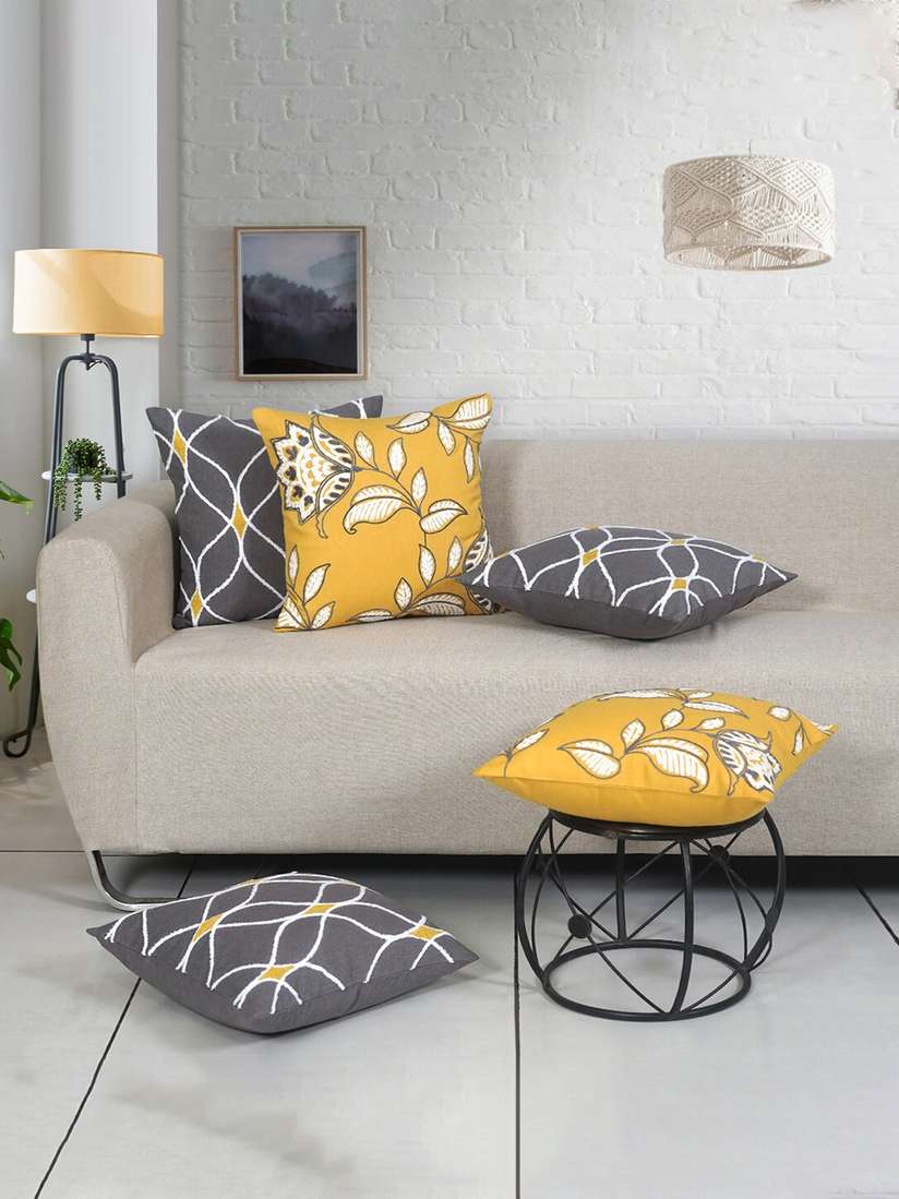 Gray Sofa Yellow And Grey Throw Pillows Charcoal Gray Couch With