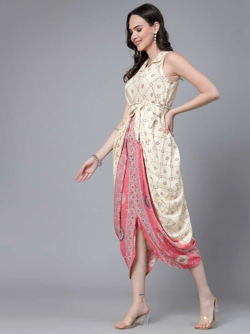 Dhoti dress myntra online