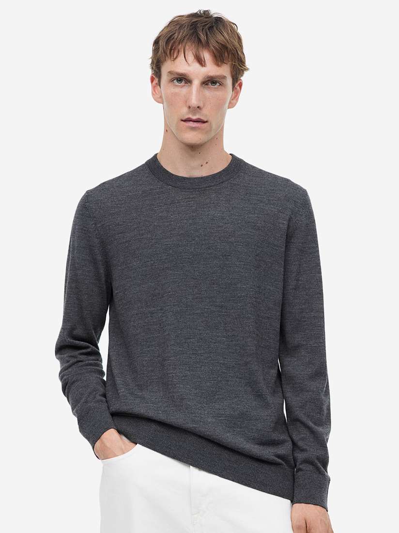 Myntra Merino Wool Sweater H&m H&M Slim Fit Merino Wool Jumper